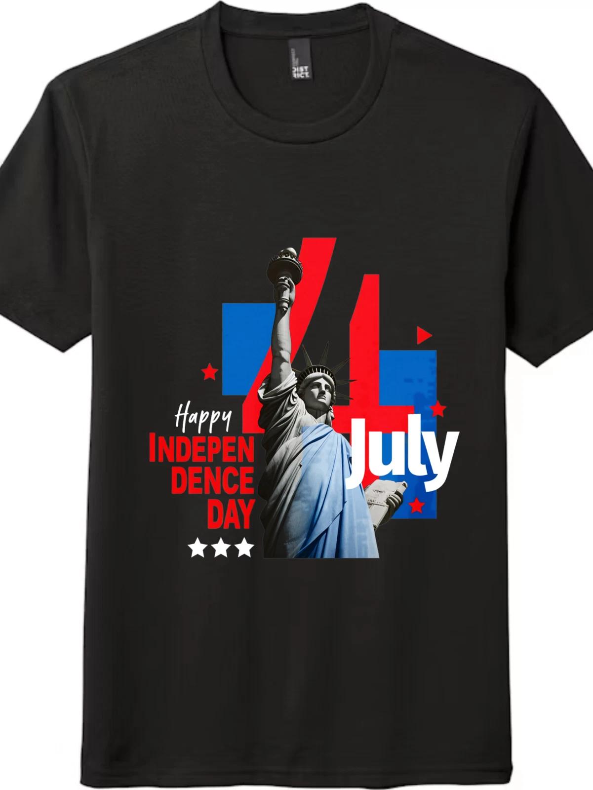 July 4th Statue of Liberty T-Shirt - Gift for American Patriots & Holiday Fans 3XL
July 4th Statue of Liberty T-Shirt - Gift for American Patriots & Holiday Fans 3XL