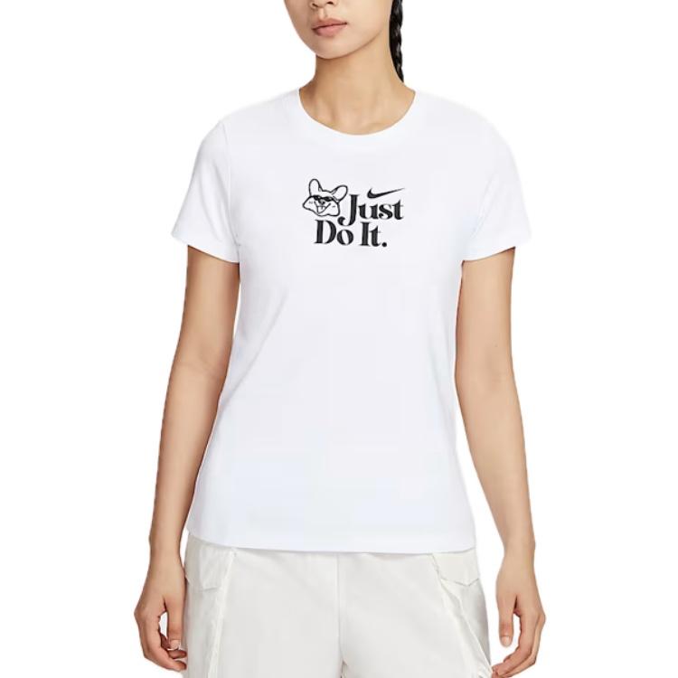 Nike Sportswear Letter Print Crew Neck Pullover Sports Short Sleeve Regular T-Shirt Women Tops White IM5974-100 XS
Nike Sportswear Letter Print Crew Neck Pullover Sports Short Sleeve Regular T-Shirt Women Tops White IM5974-100 XS