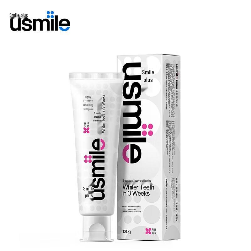 Usmile Effective Whitening Toothpaste - Moonlit Osmanthus
Usmile Effective Whitening Toothpaste - Moonlit Osmanthus