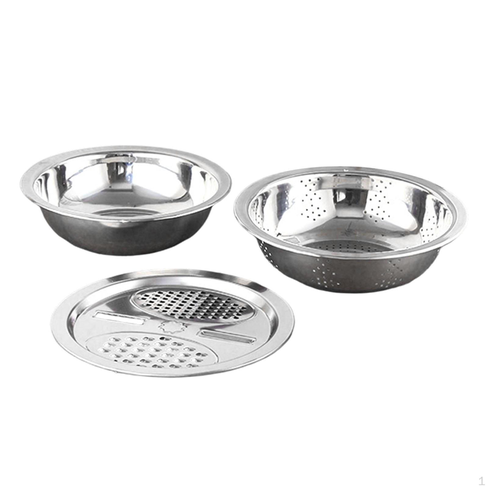 Stainless Steel Bowl Set for Mixing, Baking, Washing And Draining, Ideal Lettuce, Meat, Cereals 24cm
Stainless Steel Bowl Set for Mixing, Baking, Washing And Draining, Ideal Lettuce, Meat, Cereals 24cm