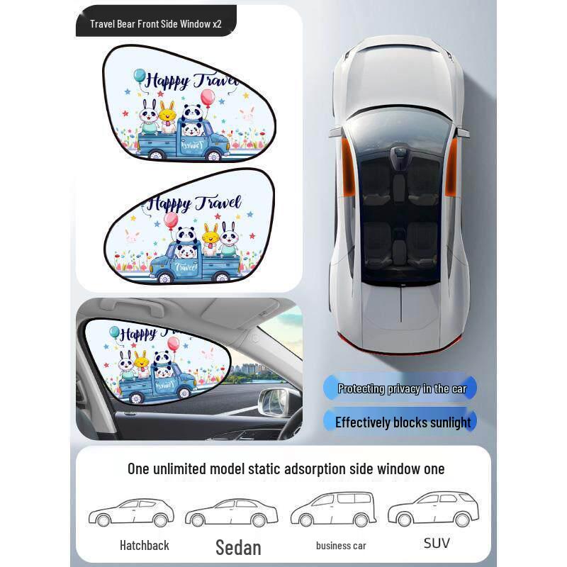 Magnetic Vehicle Sunshade - Heat Insulation & UV Protection for Car and Truck Windows
Magnetic Vehicle Sunshade - Heat Insulation & UV Protection for Car and Truck Windows