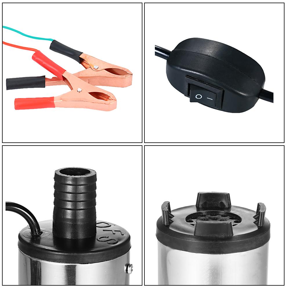 DC 12V24V Submersible Pump for Pumping Diesel Oil Water 51mm Water Oil Diesel Fuel Transfer Pump 12V
DC 12V24V Submersible Pump for Pumping Diesel Oil Water 51mm Water Oil Diesel Fuel Transfer Pump 12V