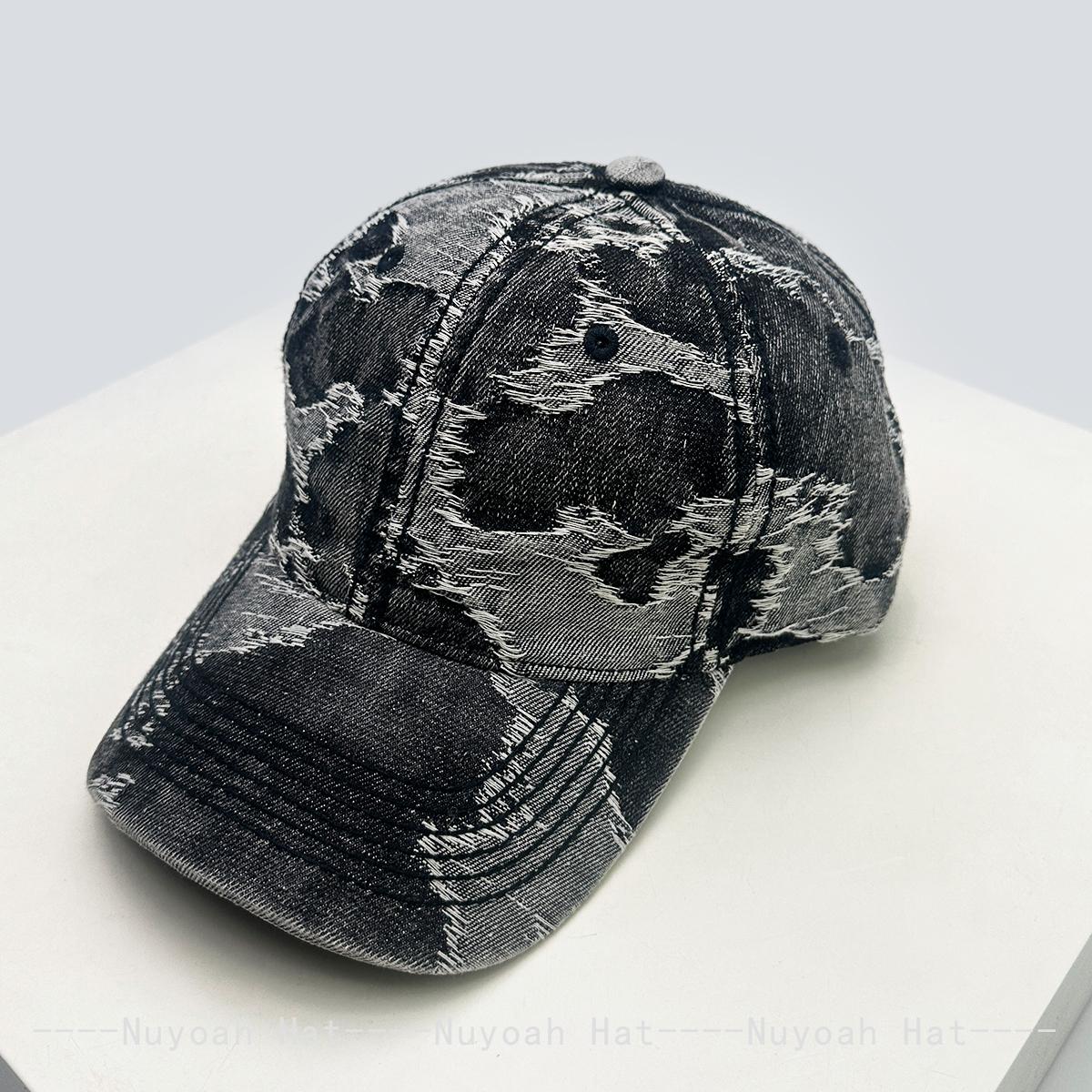 New Men Women American Retro Irregular Pattern Baseball Hats Sunshade Street Versatile Personal Peaked Caps Denim Fashion Ins 52-60cm
New Men Women American Retro Irregular Pattern Baseball Hats Sunshade Street Versatile Personal Peaked Caps Denim Fashion Ins 52-60cm