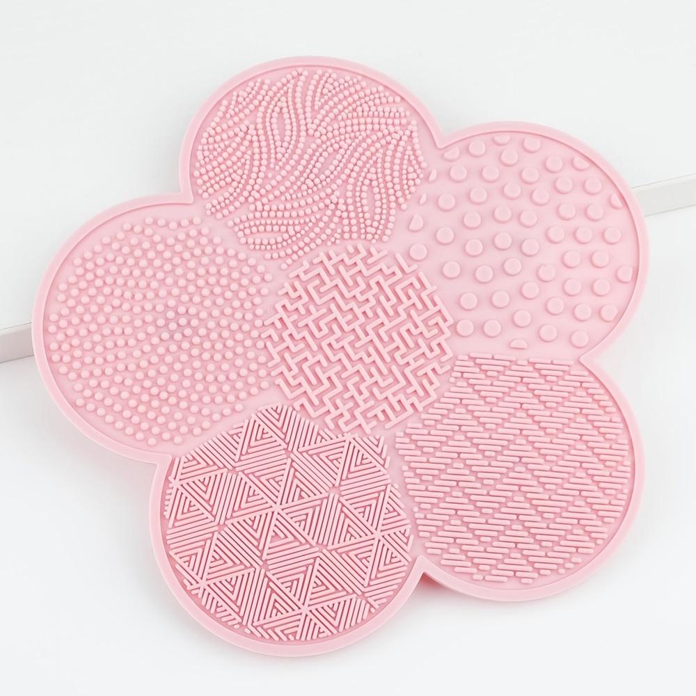 Silicone Cleaning Mat Flower-Shaped with Suction Cups for Makeup Brushes & Tools Non-Slip Wash Mat for Bathroom Sink Counter розовый
Silicone Cleaning Mat Flower-Shaped with Suction Cups for Makeup Brushes & Tools Non-Slip Wash Mat for Bathroom Sink Counter розовый