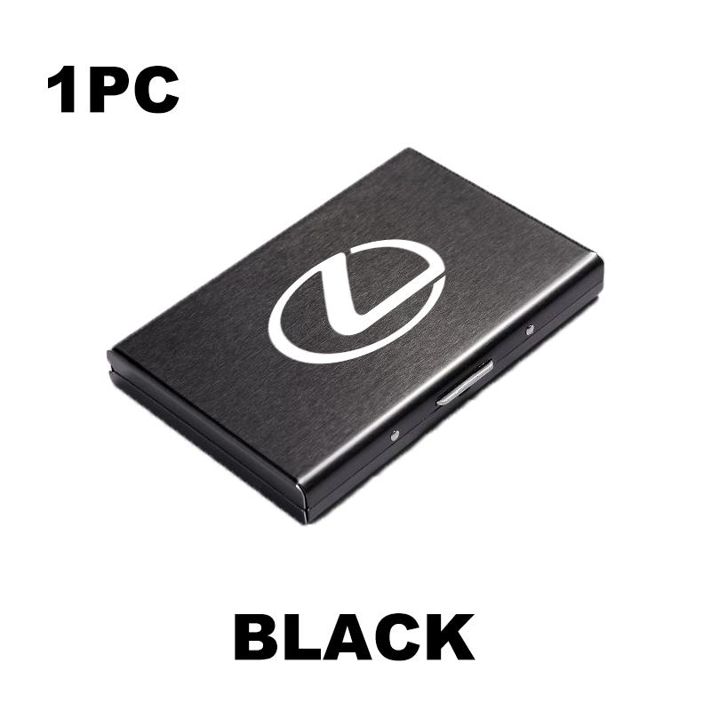 For Lexus Car Metal Credit Card Holder Wallets ID Card Holder Case Pop Up Wallet RX350 IS250 IS200 GS300 LX570 RC350 UX250h
For Lexus Car Metal Credit Card Holder Wallets ID Card Holder Case Pop Up Wallet RX350 IS250 IS200 GS300 LX570 RC350 UX250h