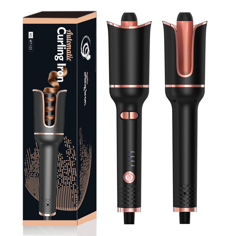 Fully Automatic Electric Rotating Hair Curler with Negative Ions and Rose Finish AU Plug (Black/Gold) чорний
Fully Automatic Electric Rotating Hair Curler with Negative Ions and Rose Finish AU Plug (Black/Gold) чорний