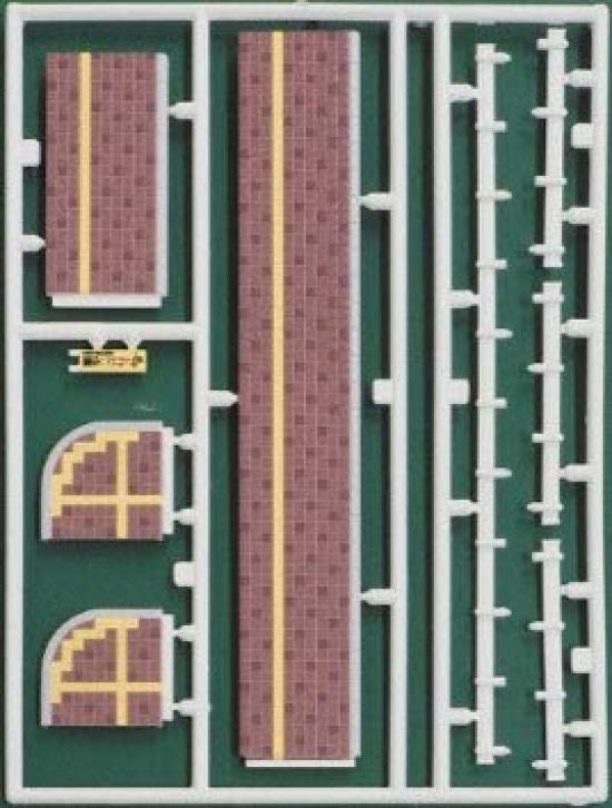 Greenmax N gauge red spotted pattern model railroad supplies pre-colored pavement, 2541,
Greenmax N gauge red spotted pattern model railroad supplies pre-colored pavement, 2541,