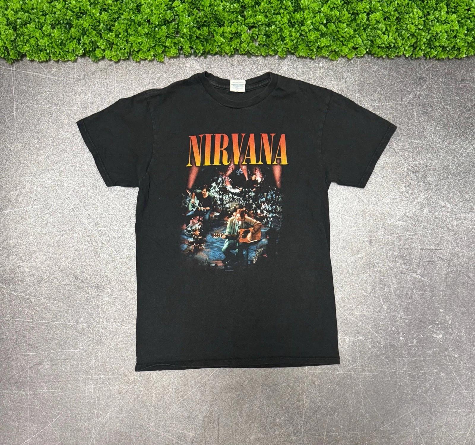 Vintage 2008 Nirvana Kurt Cobain MTV Unplugged Band T-Shirt 4XL
Vintage 2008 Nirvana Kurt Cobain MTV Unplugged Band T-Shirt 4XL