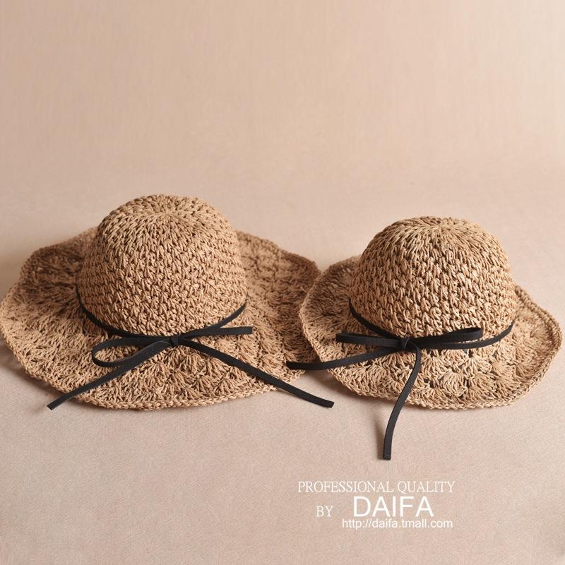 Parent-child straw hat mother summer big brim sun hat beach hat sun protection foldable vacation hat children s baby hat Kids Edition (52-54)
Parent-child straw hat mother summer big brim sun hat beach hat sun protection foldable vacation hat children s baby hat Kids Edition (52-54)
