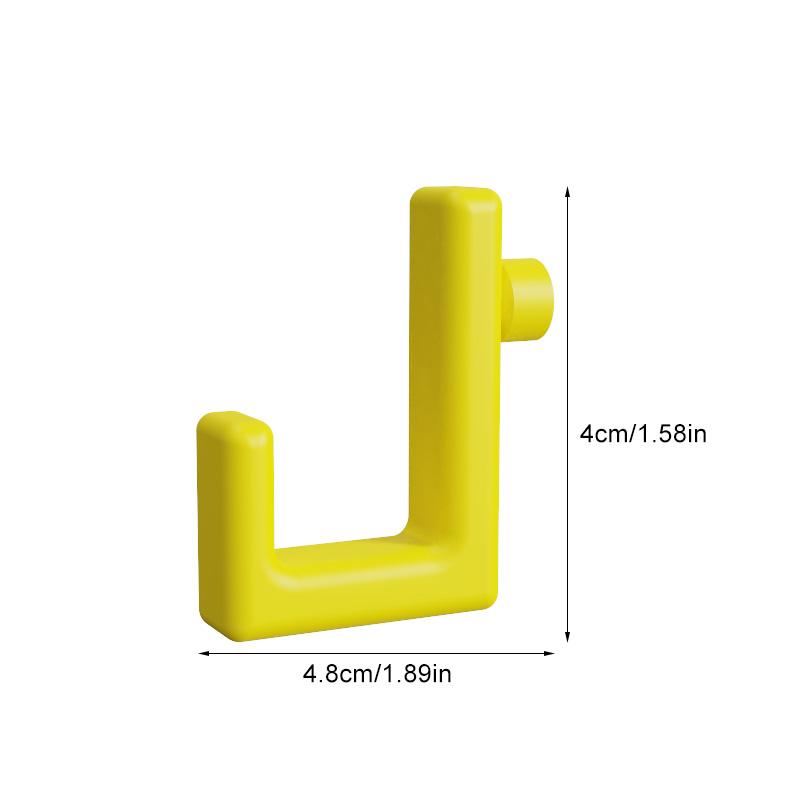 For 10.3mm Aperture Shelves Hooks Heavy-Duty Yellow Plastic Garages Workshop Multi-Purpose Hooks Auxiliary Bracket Accessories
For 10.3mm Aperture Shelves Hooks Heavy-Duty Yellow Plastic Garages Workshop Multi-Purpose Hooks Auxiliary Bracket Accessories