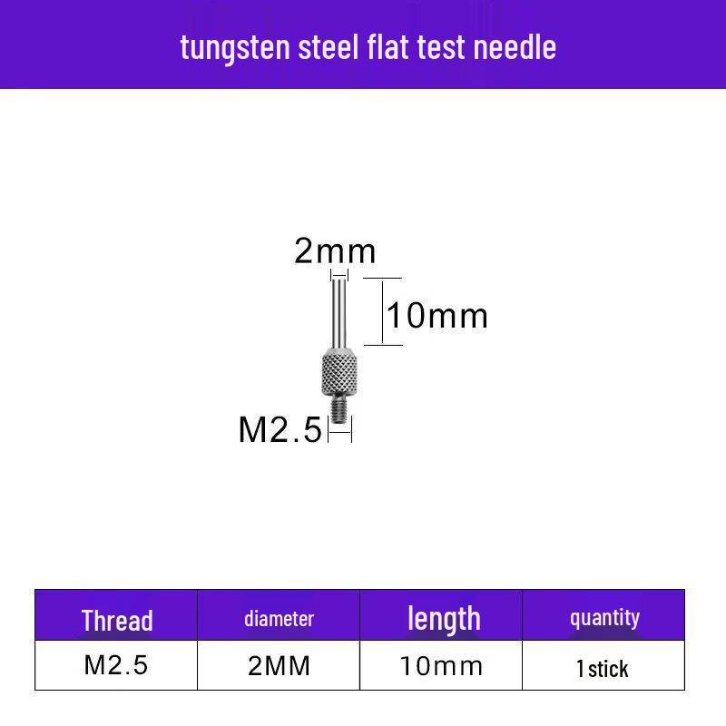 Tungsten Steel Flat Measuring Probe
Tungsten Steel Flat Measuring Probe