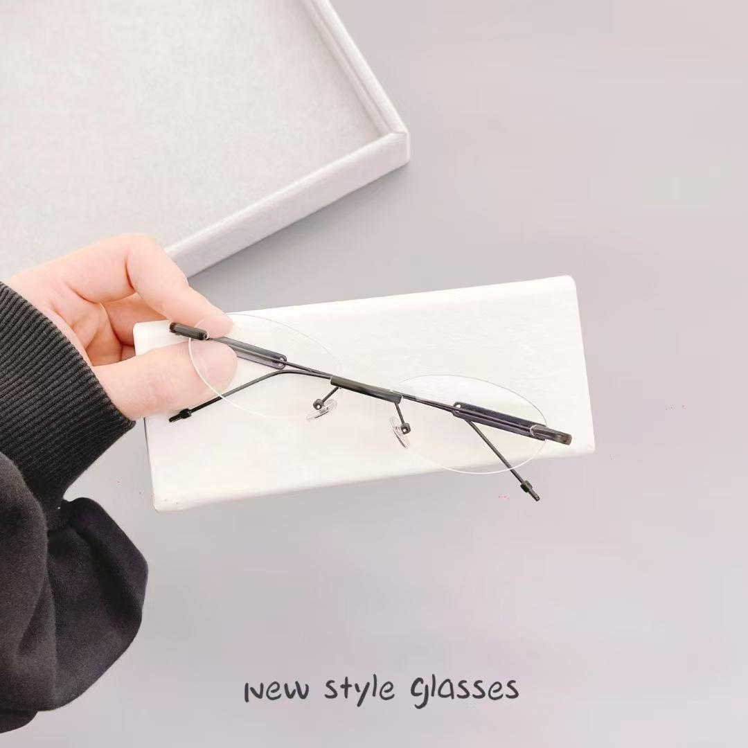 Oval Shape Rimless Sunglasses for Women Korean Stylish Anti-glare Women Sun Glasses High Quality Men Sunglasses
Oval Shape Rimless Sunglasses for Women Korean Stylish Anti-glare Women Sun Glasses High Quality Men Sunglasses