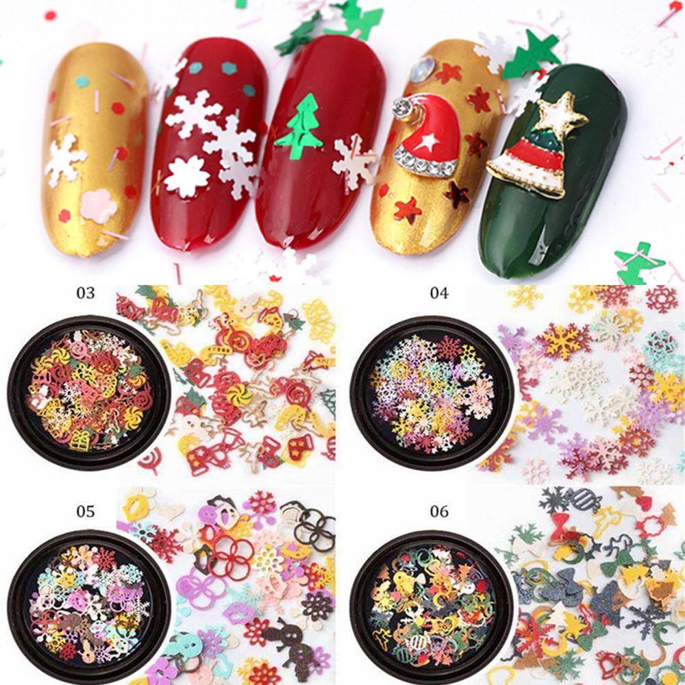 Nail Sticker Mixed Color Manicure Tips 3D Christmas Decoration Nail Art Decor Snowflake Sequins
Nail Sticker Mixed Color Manicure Tips 3D Christmas Decoration Nail Art Decor Snowflake Sequins