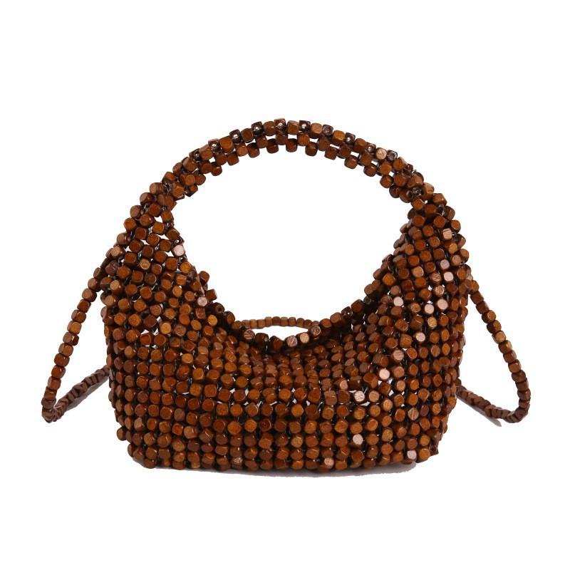 Niche Woven Bag Women s French Hobo High-end Beaded Dumpling Cross-slung Handbag 24x10x11 коричневий
Niche Woven Bag Women s French Hobo High-end Beaded Dumpling Cross-slung Handbag 24x10x11 коричневий