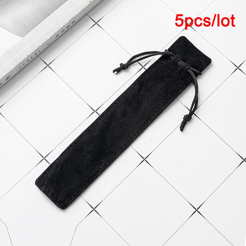 5 шт./лот бархатная сумка для ручек на шнурке, маленький тканевый пенал для одной ручки чёрный
5 шт./лот бархатная сумка для ручек на шнурке, маленький тканевый пенал для одной ручки чёрный