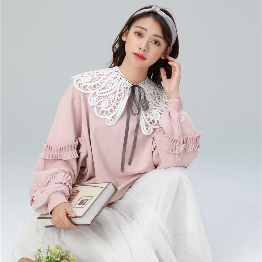 Butterfly Tail Hollow Lace Shawl Hollow Out Lace Strap Collar Decoration Shirt Collar Women/Girls белый
Butterfly Tail Hollow Lace Shawl Hollow Out Lace Strap Collar Decoration Shirt Collar Women/Girls белый