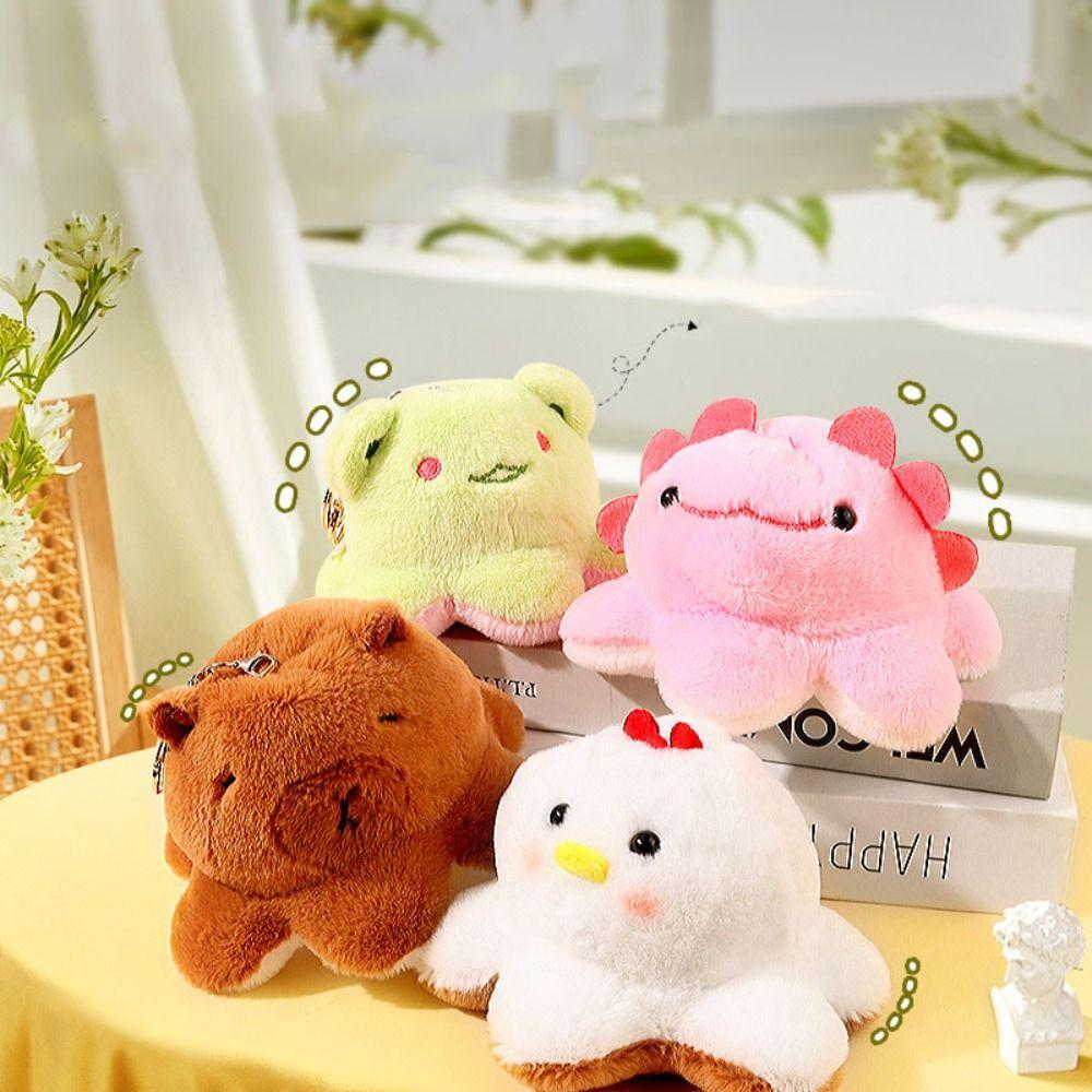 Cartoon Capybara Plush Doll Pendant Cute Mini Stuffed Dolls Capybara Plush Toys Birthday Gifts
Cartoon Capybara Plush Doll Pendant Cute Mini Stuffed Dolls Capybara Plush Toys Birthday Gifts