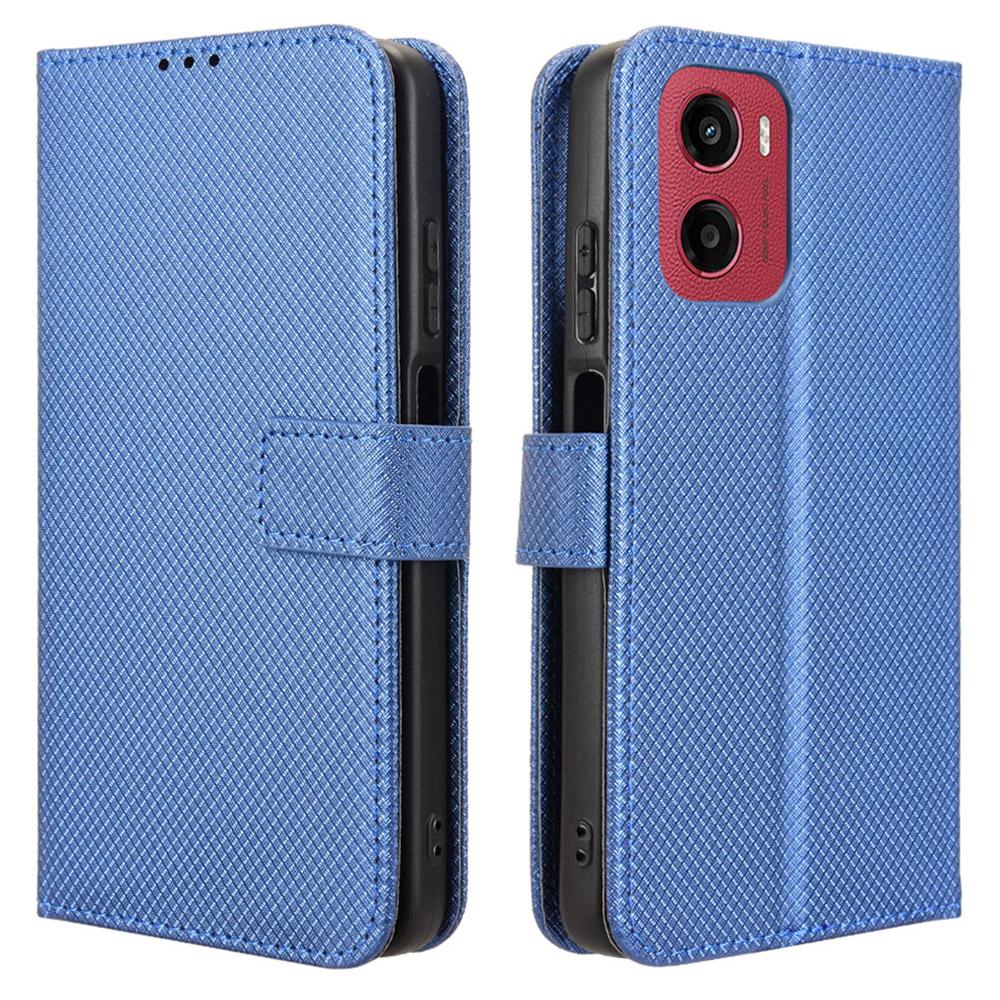For Motorola Moto G05 4G/E15 4G Case PU Leather Diamond Texture Wallet Phone Cover Blue
For Motorola Moto G05 4G/E15 4G Case PU Leather Diamond Texture Wallet Phone Cover Blue