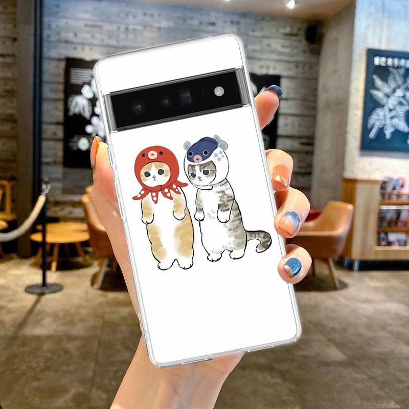 Cute Cat Cartoon Phone Case Cover for Google Pixel 8 7 6 5 4 4XL Shockproof Silicone 7A 6A 5A 4A 3A 3AXLPro 5G Transparent Shell Pixel 8
Cute Cat Cartoon Phone Case Cover for Google Pixel 8 7 6 5 4 4XL Shockproof Silicone 7A 6A 5A 4A 3A 3AXLPro 5G Transparent Shell Pixel 8