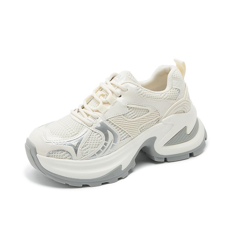 Женские сетчатые дышащие туфли для пап, увеличивающие рост — новинка 2025 года, повседневный спортивный стиль с толстой подошвой 34
Женские сетчатые дышащие туфли для пап, увеличивающие рост — новинка 2025 года, повседневный спортивный стиль с толстой подошвой 34