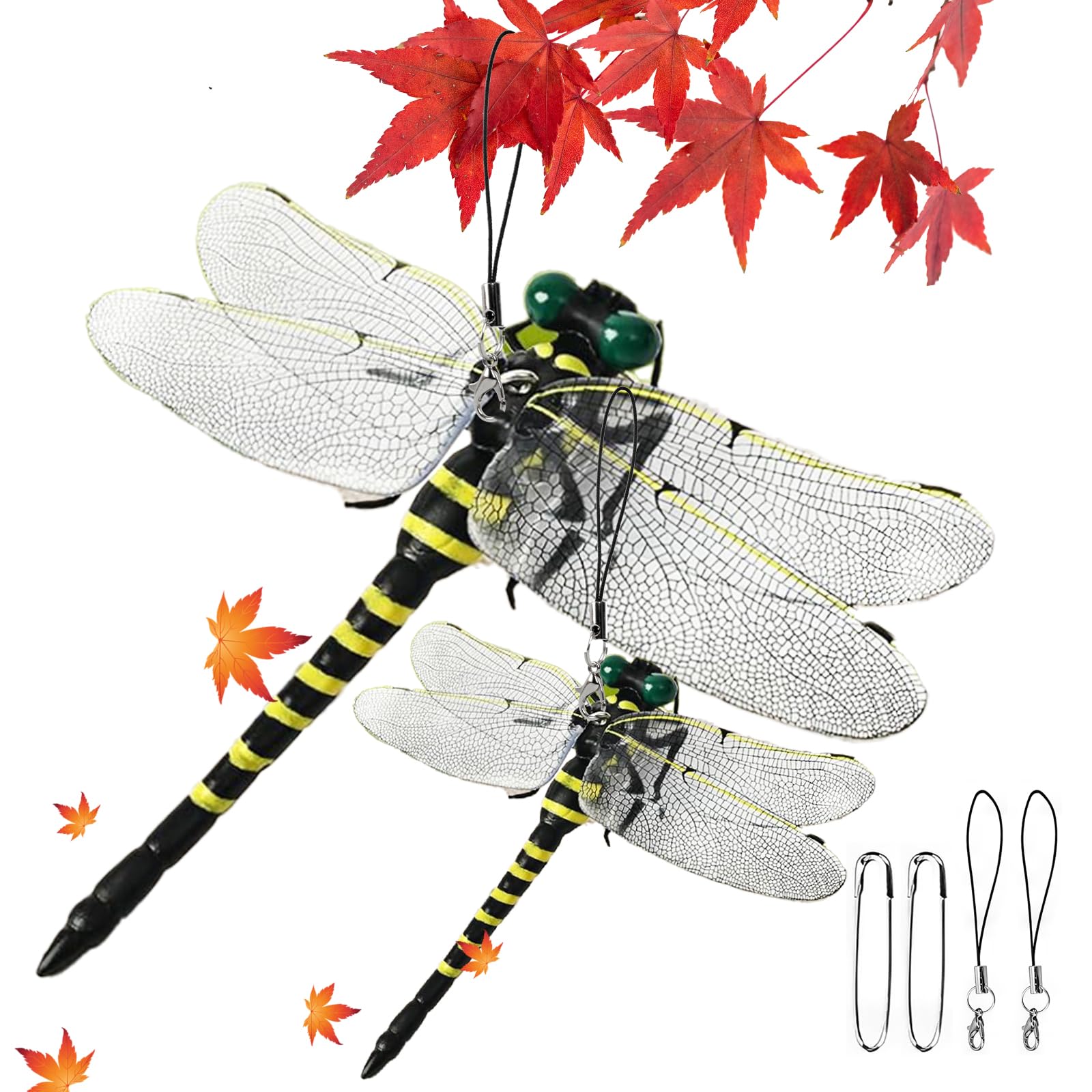 2024 Genuine Insect Repellent Real Dragonfly the same size as the real Insect Repellent Dragonfly PVC Material Insect Repellent Animal Fishing
2024 Genuine Insect Repellent Real Dragonfly the same size as the real Insect Repellent Dragonfly PVC Material Insect Repellent Animal Fishing