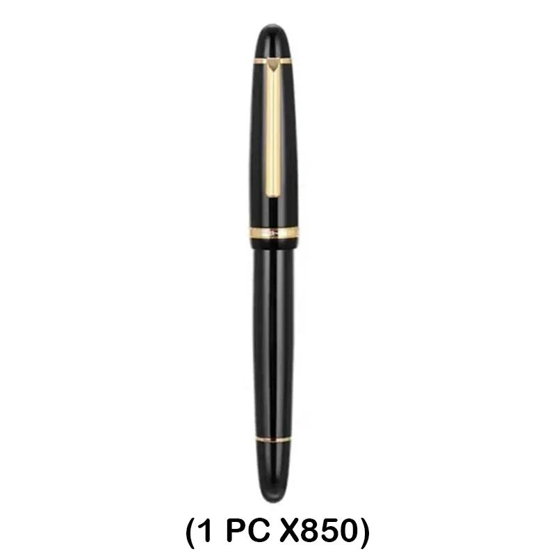 1/5 PCS JINHAO X850 Fountain Pen Black Barrel Gold Clip EF/F/M Iraurita Nib for Writing Office School supplies Stationery Bent (1.0mm)
1/5 PCS JINHAO X850 Fountain Pen Black Barrel Gold Clip EF/F/M Iraurita Nib for Writing Office School supplies Stationery Bent (1.0mm)