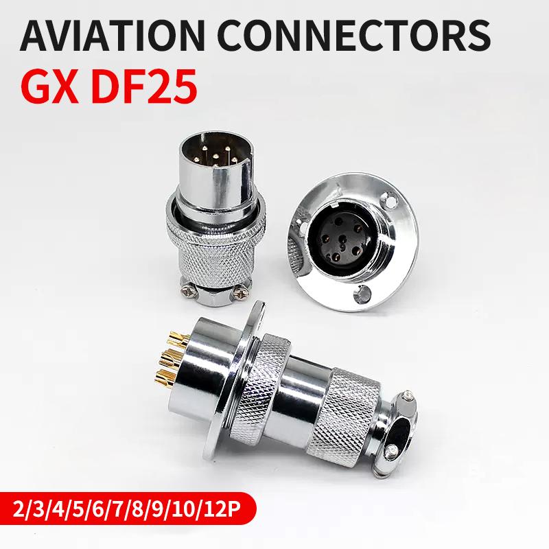 1sets M25 DF25 GX25 flange mounting 3-hole fixing aviation connector plug&socket 2Pin 3/4/5/6/7/8/910/11/12pin connectors 1 Sets(Male Female)
1sets M25 DF25 GX25 flange mounting 3-hole fixing aviation connector plug&socket 2Pin 3/4/5/6/7/8/910/11/12pin connectors 1 Sets(Male Female)
