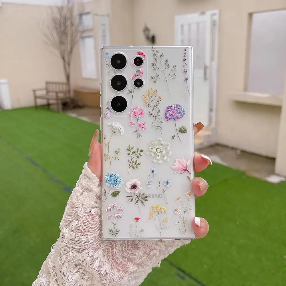 Милый чехол с цветочным рисунком для Samsung SE24 S20 S21 S22 FE, ультрапрозрачные силиконовые мягкие чехлы для Samsung Galaxy S23 Plus Funda Samsung S22
Милый чехол с цветочным рисунком для Samsung SE24 S20 S21 S22 FE, ультрапрозрачные силиконовые мягкие чехлы для Samsung Galaxy S23 Plus Funda Samsung S22