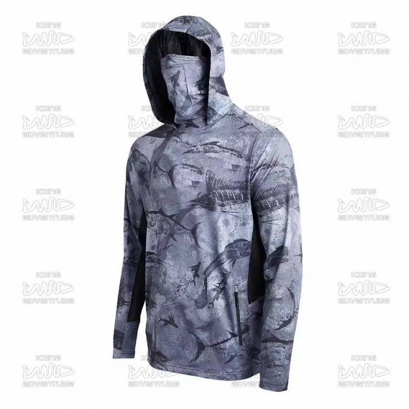 UV Protection Fishing Hoodie - UPF 50 Long Sleeve Polyester Shirt XXL
UV Protection Fishing Hoodie - UPF 50 Long Sleeve Polyester Shirt XXL