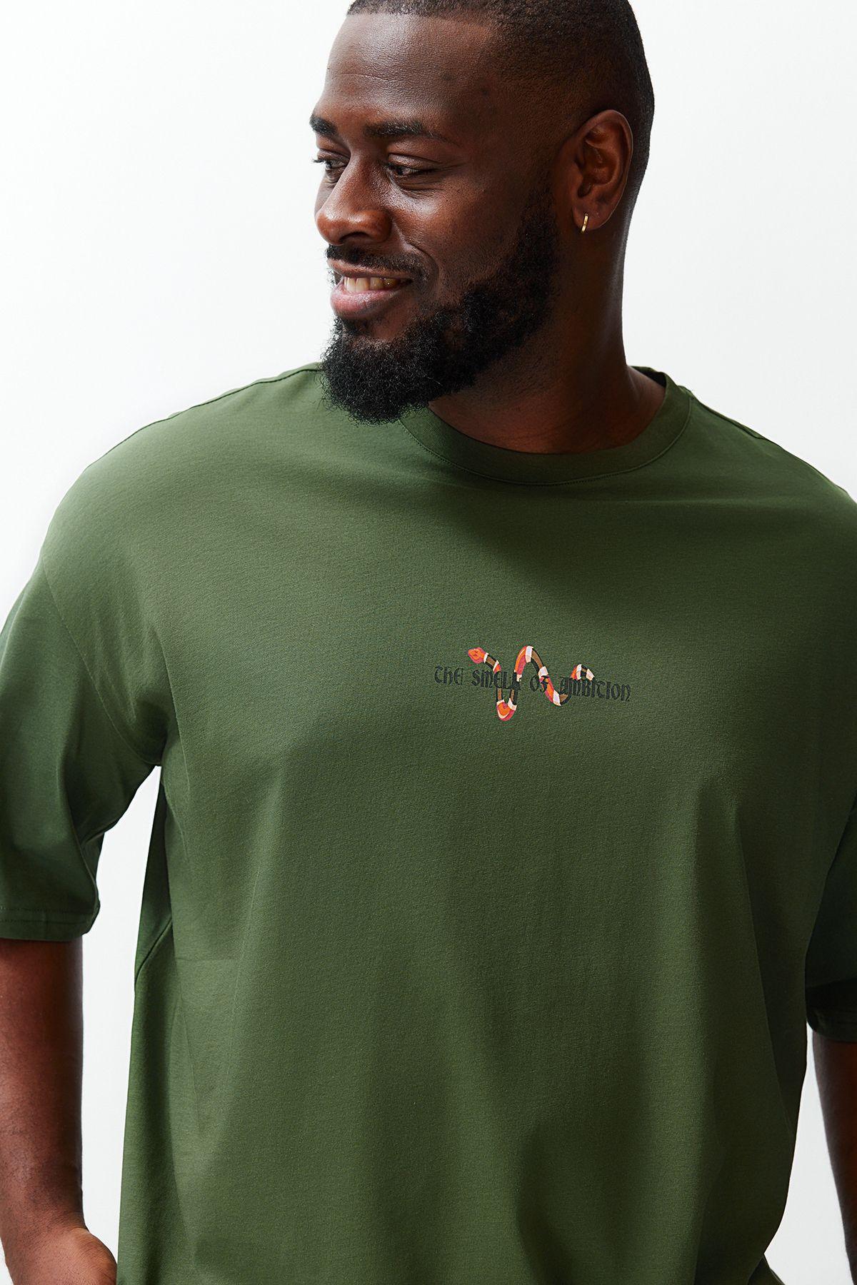 Men s Style Plus Size Plus Size Green Oversize Wide Cut Comfortable Printed 100% Cotton T-Shirt 3XL
Men s Style Plus Size Plus Size Green Oversize Wide Cut Comfortable Printed 100% Cotton T-Shirt 3XL