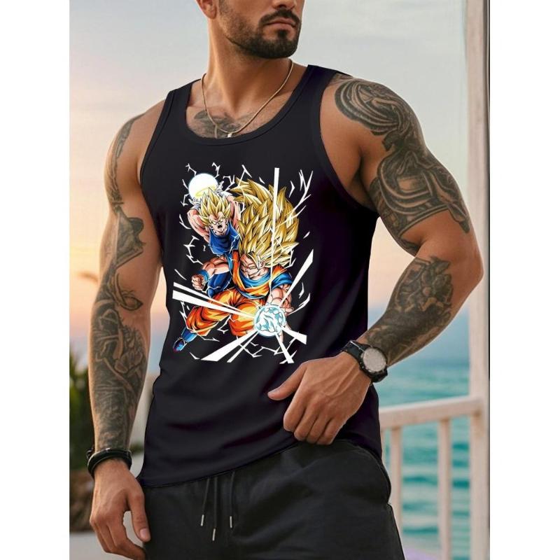 Модная футболка без рукавов, Смелый дизайн, Летние вечеринки и мероприятия XXL чёрный
Модная футболка без рукавов, Смелый дизайн, Летние вечеринки и мероприятия XXL чёрный