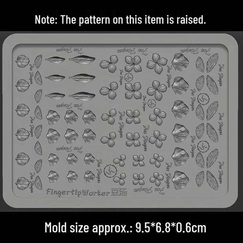 Realistic Butterfly Orchid Nail Art Mold with Raised Patterns
Realistic Butterfly Orchid Nail Art Mold with Raised Patterns