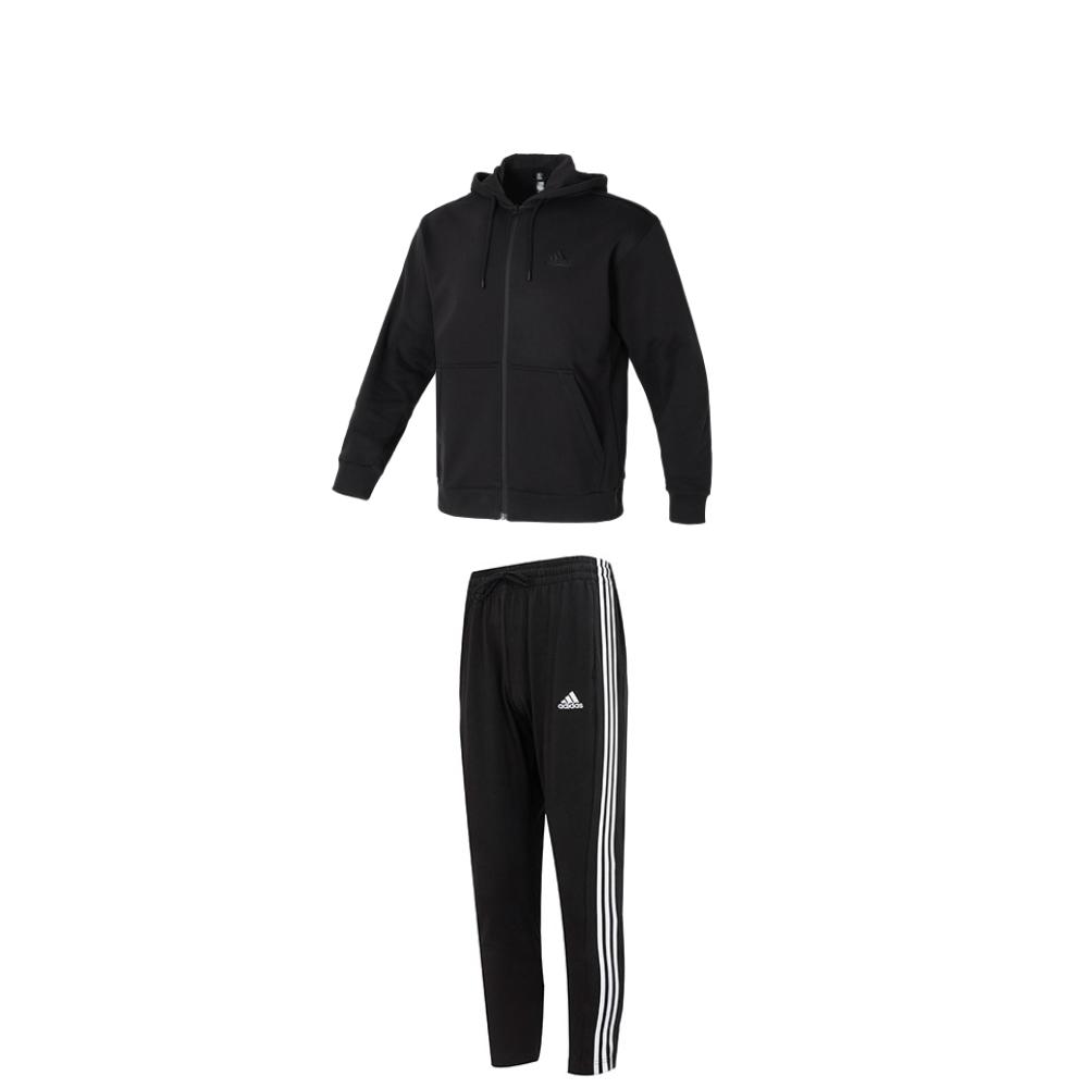 Adidas Logo Hooded Zip Long Sleeve Jacket Breathable Durable Knitted Long Pants Casual Sports Set Men sets Black IT3963+IC0044 2XL
Adidas Logo Hooded Zip Long Sleeve Jacket Breathable Durable Knitted Long Pants Casual Sports Set Men sets Black IT3963+IC0044 2XL