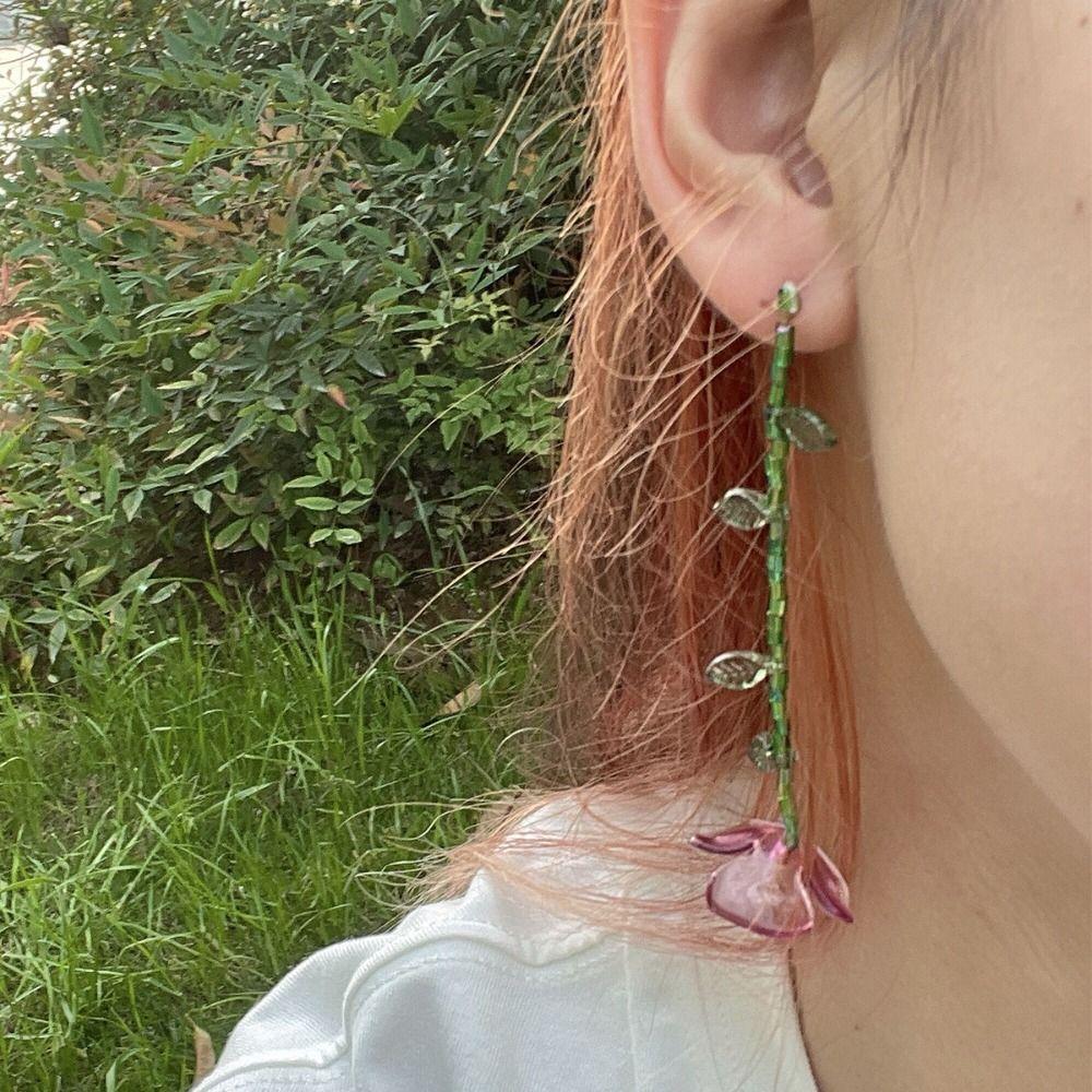 Minority Design Resin Flower Necklace Korean Style Asymmetric Earrings Vacation Earrings
Minority Design Resin Flower Necklace Korean Style Asymmetric Earrings Vacation Earrings
