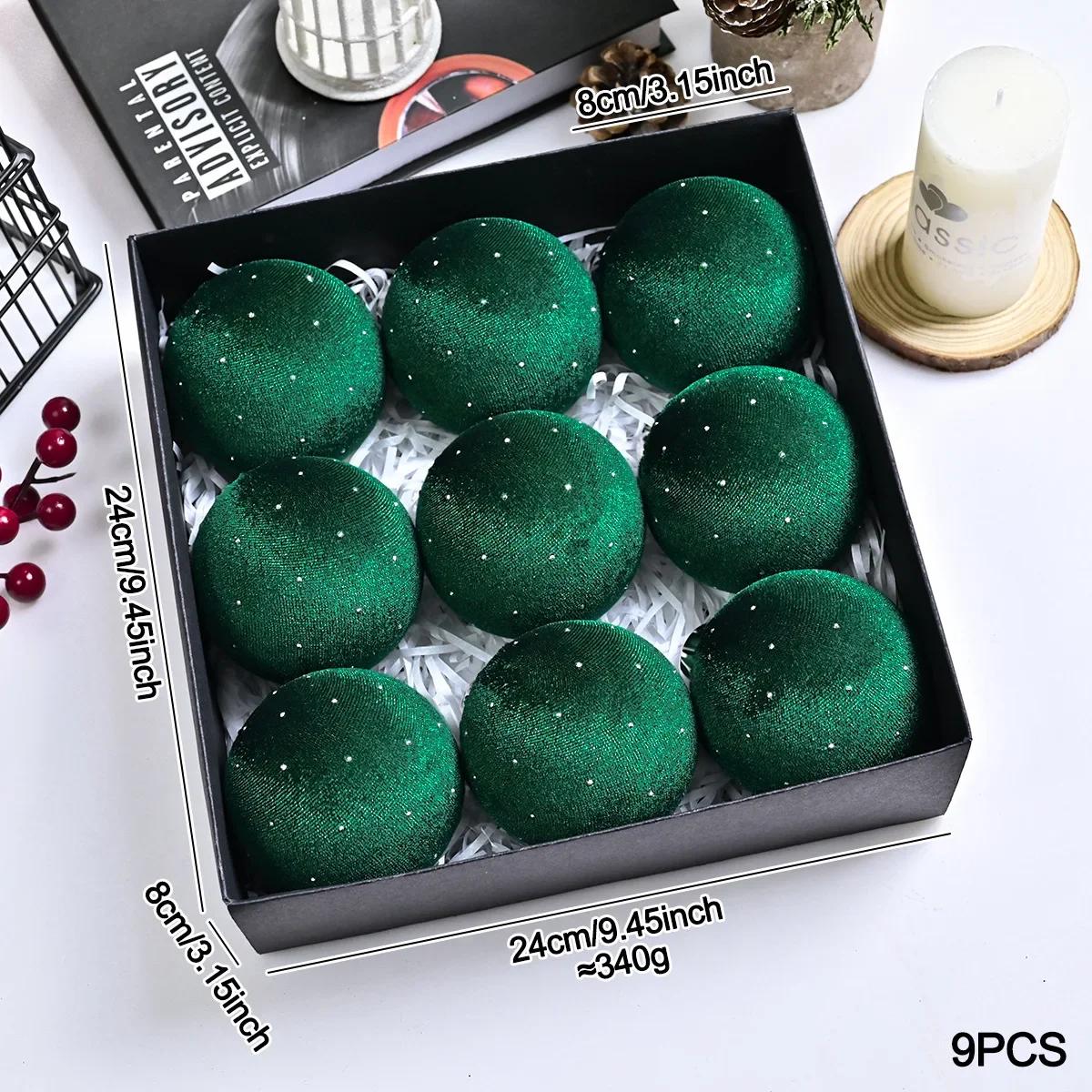 Cohesive Christmas Ornament Set Christmas Ornaments Velvet Hanging Balls Tree Decorations Soft Velvet Material
Cohesive Christmas Ornament Set Christmas Ornaments Velvet Hanging Balls Tree Decorations Soft Velvet Material