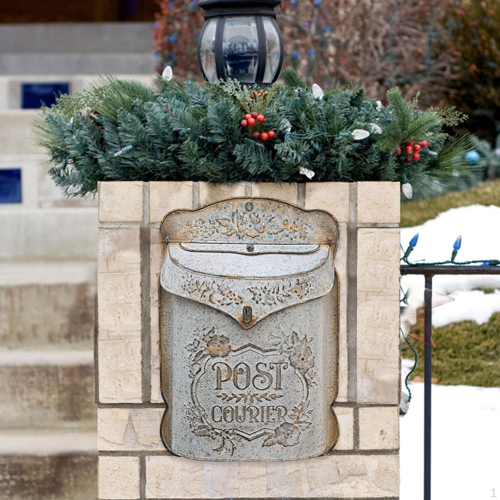 Тисненый настенный почтовый ящик, почтовый ящик, держатель для ящика для писем для журналов для дома и отеля Retro Gray
Тисненый настенный почтовый ящик, почтовый ящик, держатель для ящика для писем для журналов для дома и отеля Retro Gray