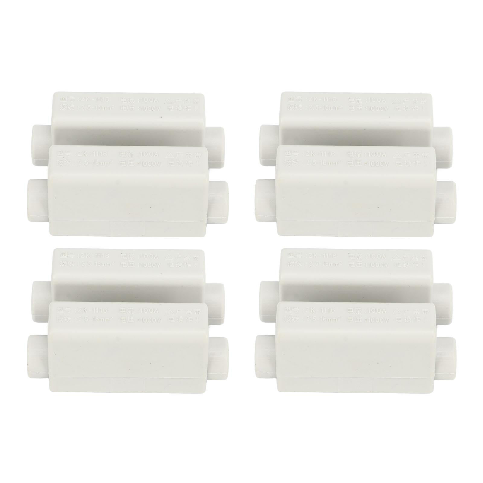 4pcs Splice Terminal Block 1000V 100A 2.516mm2 2 in 2 Out High Power ZK 1116 Wire Connector for
4pcs Splice Terminal Block 1000V 100A 2.516mm2 2 in 2 Out High Power ZK 1116 Wire Connector for