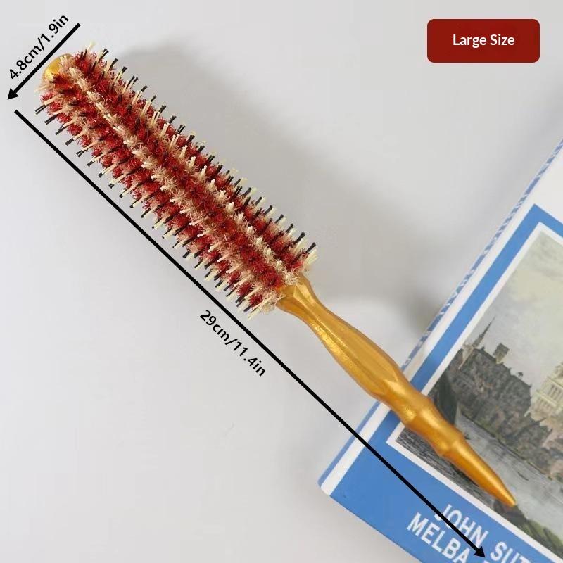 Hair Styling Comb Round Curling Brush For Medium To Long Hair Scalp Massage Detangling Comfortable Handle Salon Supplies
Hair Styling Comb Round Curling Brush For Medium To Long Hair Scalp Massage Detangling Comfortable Handle Salon Supplies