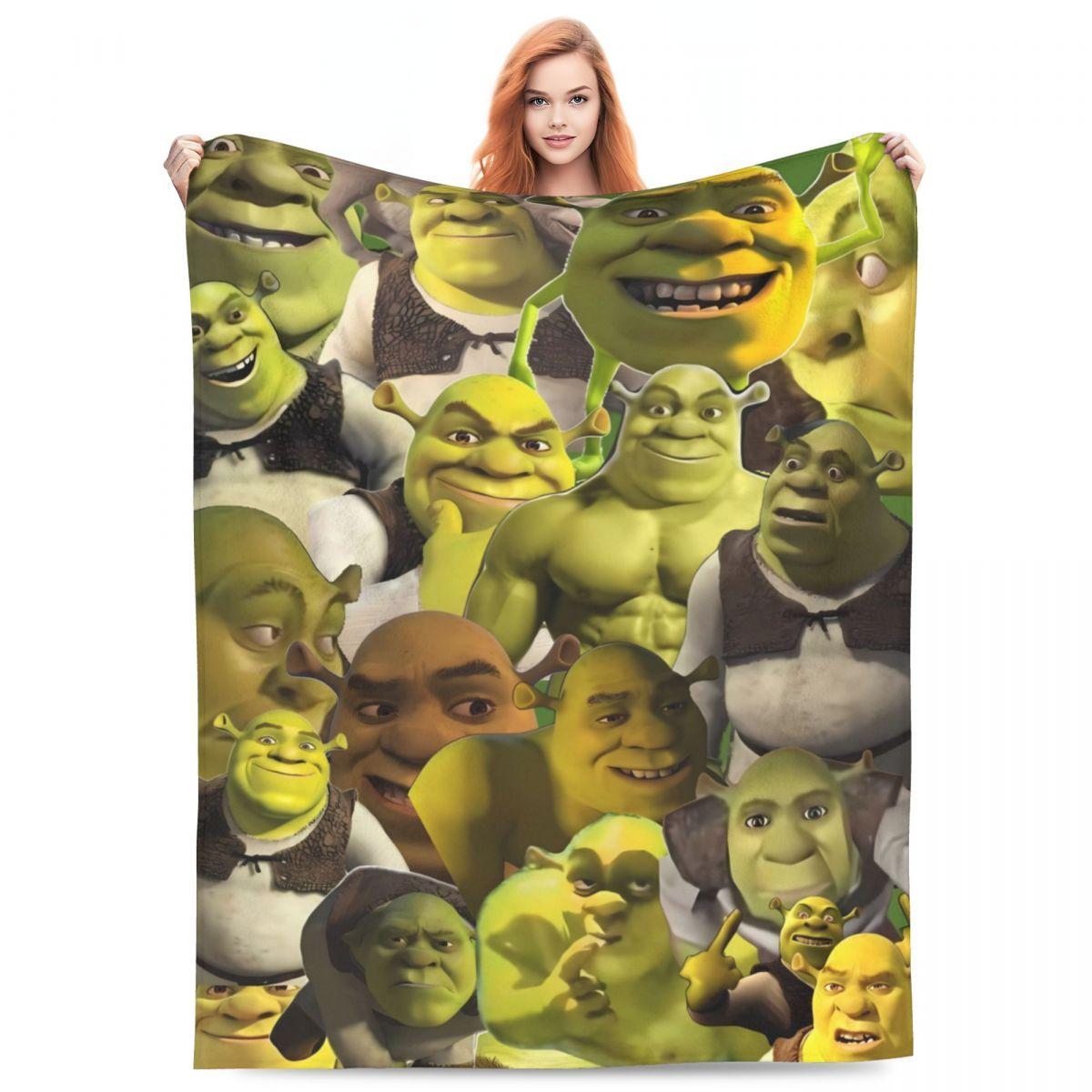 Shrek Collage Blankets Quality Warm Soft Throw Blanket Winter Airplane Travel Couch Bed Funny Bedspread 75x90cm
Shrek Collage Blankets Quality Warm Soft Throw Blanket Winter Airplane Travel Couch Bed Funny Bedspread 75x90cm