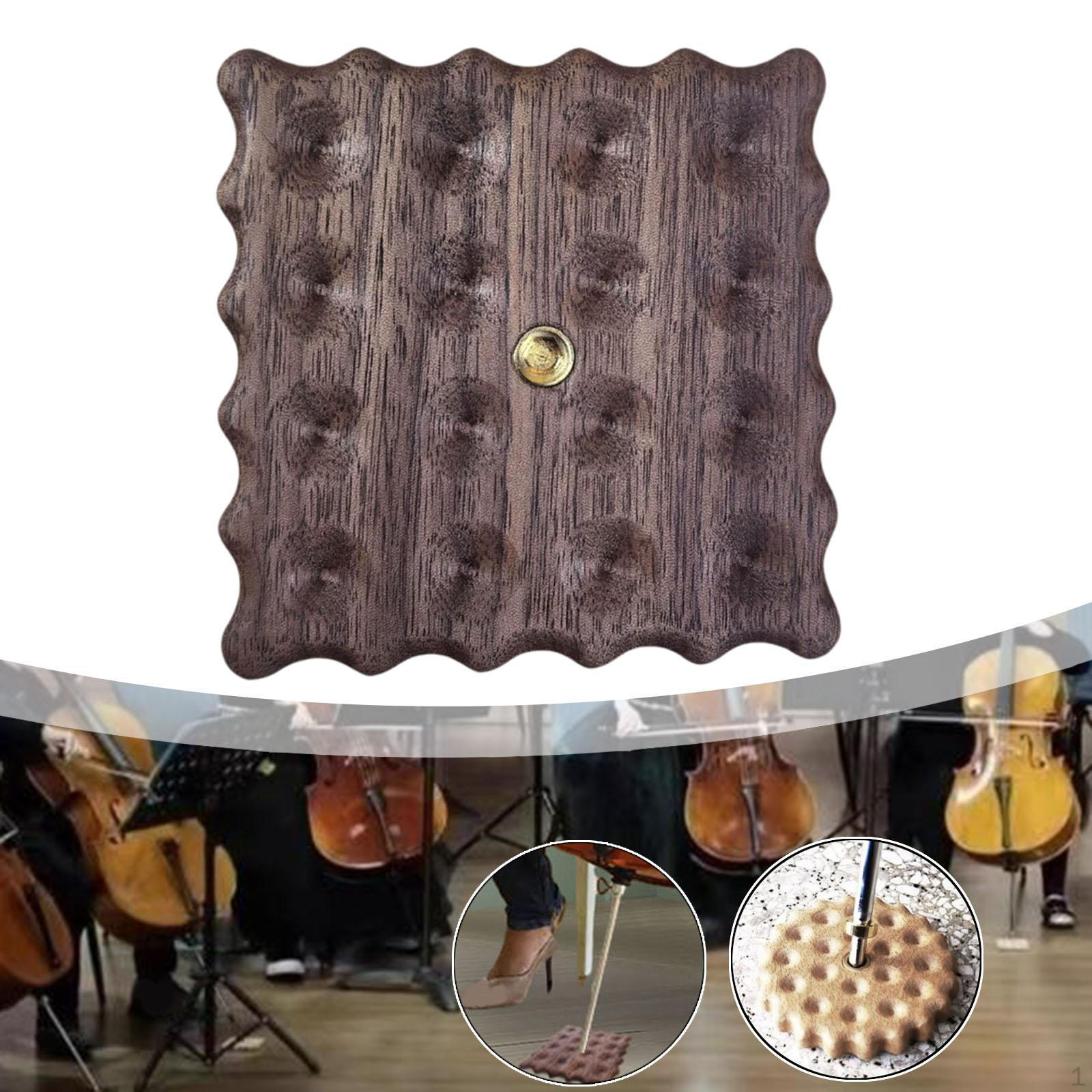 Cello Antiskid Instrument Accessory Wooden Endpin Stand for Concert темно-коричневого кольору
Cello Antiskid Instrument Accessory Wooden Endpin Stand for Concert темно-коричневого кольору
