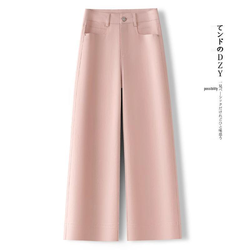 Women s Pink Wide-Leg Jeans, Spring/Autumn 2025, Loose Slimming Petite, Nine-Point Narrow Straight Leg. 31/3XL for 135-145 lbs
Women s Pink Wide-Leg Jeans, Spring/Autumn 2025, Loose Slimming Petite, Nine-Point Narrow Straight Leg. 31/3XL for 135-145 lbs
