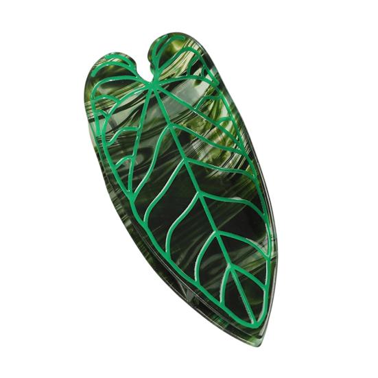 Hair Clip Imitation Leaf Shape Acetic Acid Back Head Hair Claw Anti-slip Teeth Lightweight Colorfast Large Shark Hair Clamp Hair Accessories 2
Hair Clip Imitation Leaf Shape Acetic Acid Back Head Hair Claw Anti-slip Teeth Lightweight Colorfast Large Shark Hair Clamp Hair Accessories 2