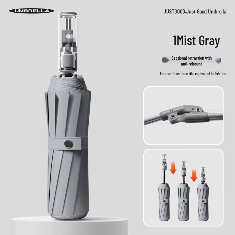 MAYDU 12-Rib Fully Automatic Folding Umbrella
MAYDU 12-Rib Fully Automatic Folding Umbrella