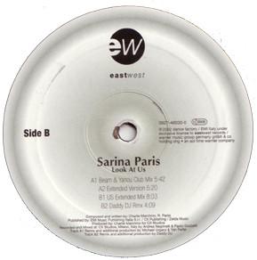 12inch Record SARINA PARIS - Look At Us 0927460300 EastWest 2002 Germany Dance & Electronica Used
12inch Record SARINA PARIS - Look At Us 0927460300 EastWest 2002 Germany Dance & Electronica Used