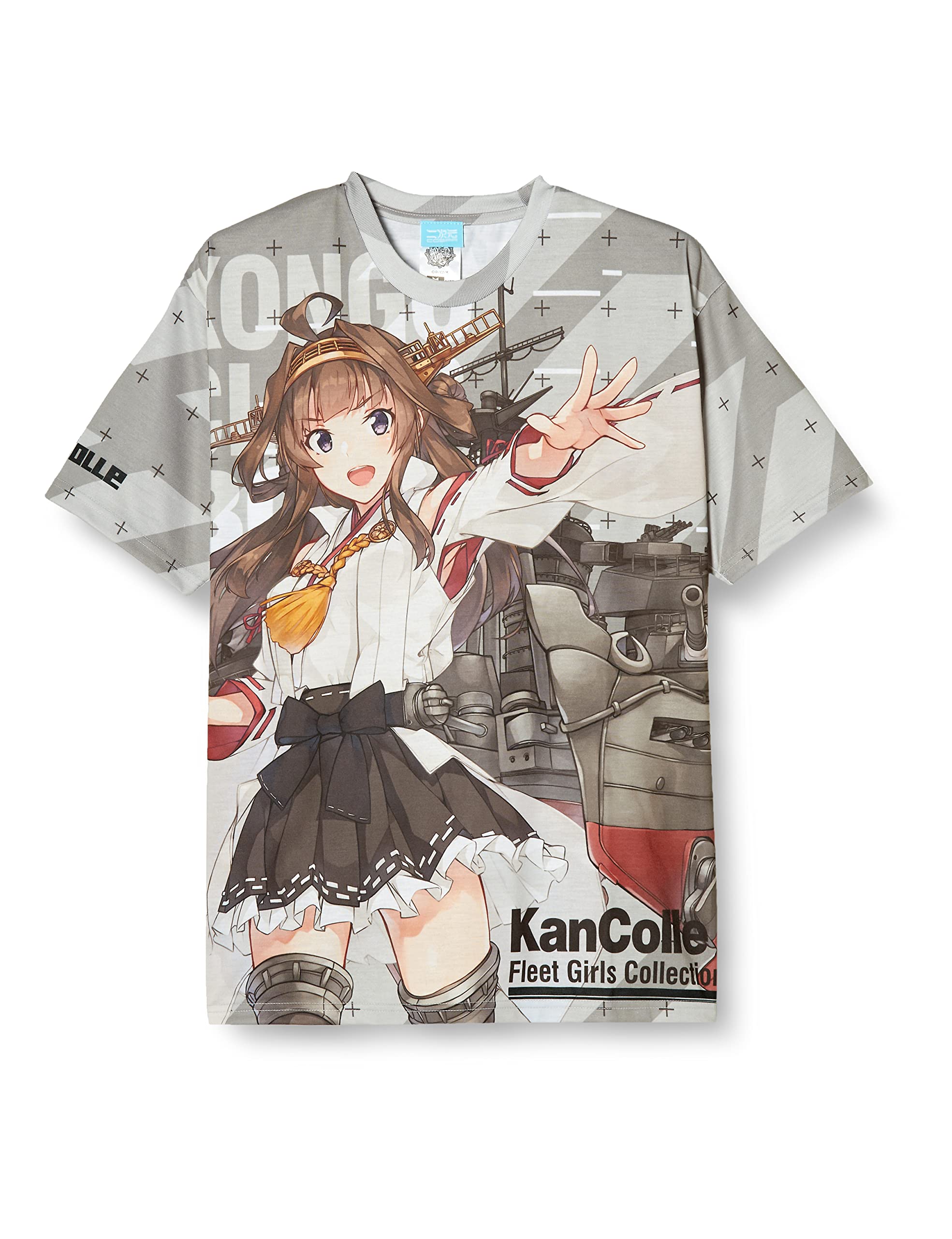Футболка Cospa Kantai Collection Kongo Kai Nihei с двухсторонним принтом и полной графикой, размер M -KanColle-
Футболка Cospa Kantai Collection Kongo Kai Nihei с двухсторонним принтом и полной графикой, размер M -KanColle-