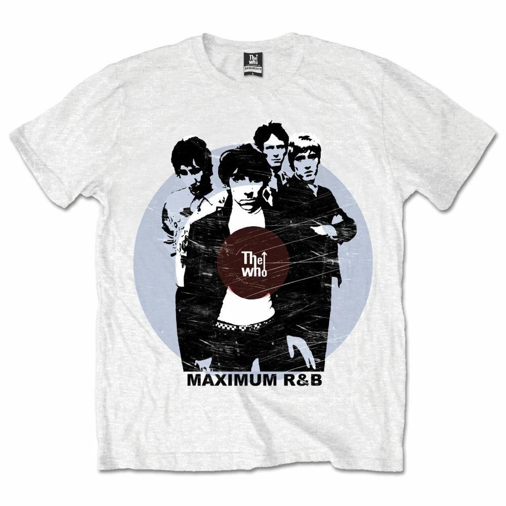The Who Maximum R&B White Official Merchandise T-Shirt M/L/XL NEW 3XL
The Who Maximum R&B White Official Merchandise T-Shirt M/L/XL NEW 3XL