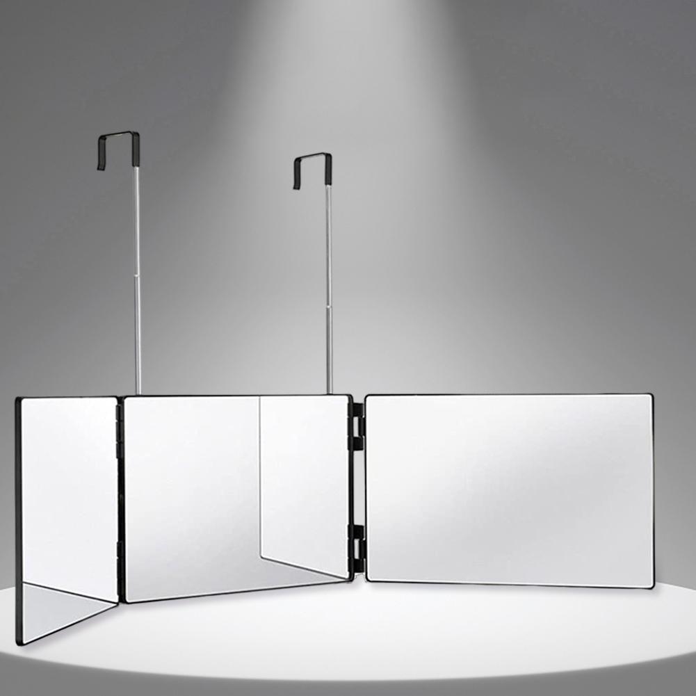 Дзеркало на 360 градусів зі світлодіодним дзеркалом, що складається з трьох сторін, з підсвічуванням Дзеркало для перукарень, що регулюється, Інструмент для стрижки своїми руками
Дзеркало на 360 градусів зі світлодіодним дзеркалом, що складається з трьох сторін, з підсвічуванням Дзеркало для перукарень, що регулюється, Інструмент для стрижки своїми руками