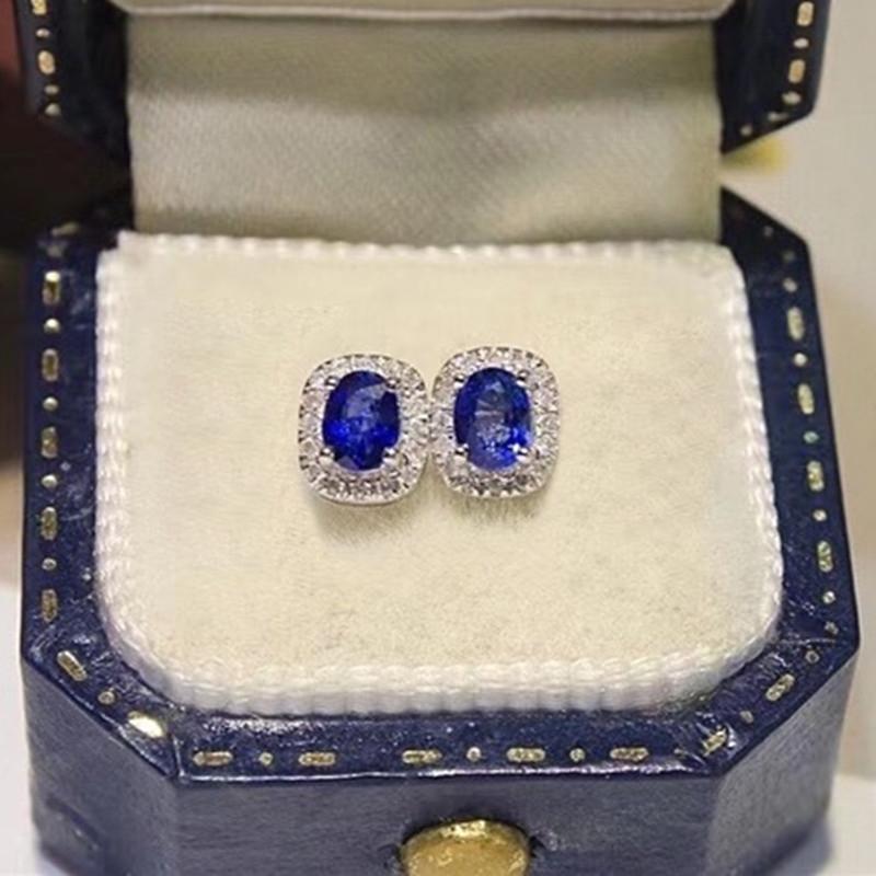 Huitan Dainty Blue CZ Stud Earrings for Women Copper Color Fashion Female Ear Accessory Daily Wear Party Zircon Fancy Girl Gift
Huitan Dainty Blue CZ Stud Earrings for Women Copper Color Fashion Female Ear Accessory Daily Wear Party Zircon Fancy Girl Gift