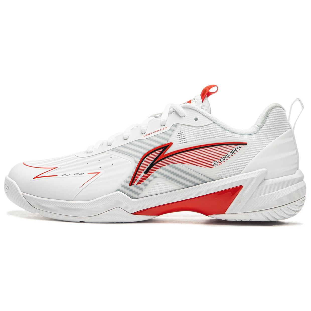 Li-Ning Comfortable Fashionable Non-Slip Wear-Resistant Breathable Low-Top Badminton Shoes Unisex sneaker White Red AYZU019-1 41⅔
Li-Ning Comfortable Fashionable Non-Slip Wear-Resistant Breathable Low-Top Badminton Shoes Unisex sneaker White Red AYZU019-1 41⅔