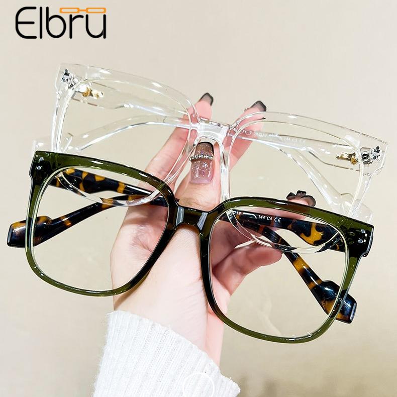 Elbru Transparent Anti Blue Light Reading Glasses Women Men Fashion Big Frame Presbyopic Eyeglasses Unisex Hyperopia Eyewear+1+4 +100 чистый
Elbru Transparent Anti Blue Light Reading Glasses Women Men Fashion Big Frame Presbyopic Eyeglasses Unisex Hyperopia Eyewear+1+4 +100 чистый